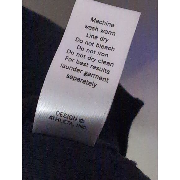 Athleta full Zip Up Sweatshirt layering jacket Sz L - Picture 8 of 8